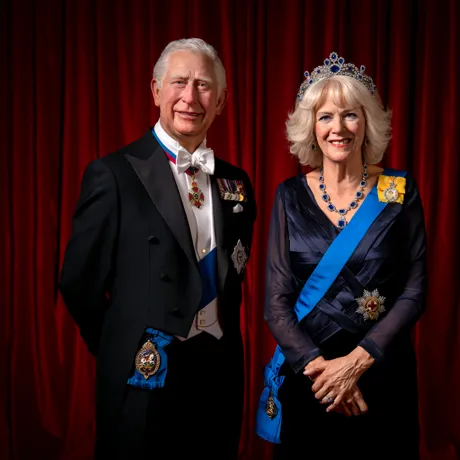 Madame Tussauds London X Queen Camilla 27.04 (6)