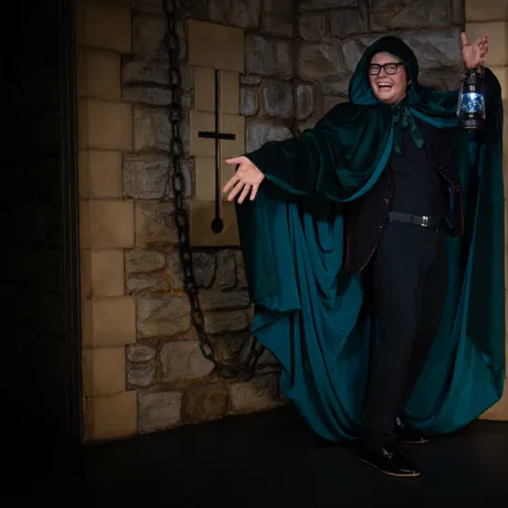 Traitor Alan Carr Figure at Madame Tussauds