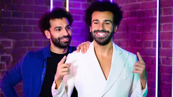 Mo salah with his figure