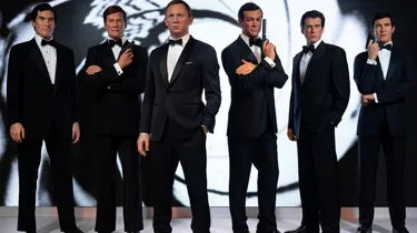 James Bonds at Madame Tussauds London